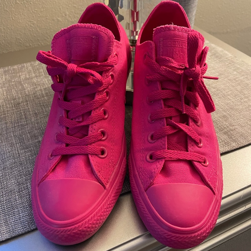 Converse Monochrome Pink Sneakers